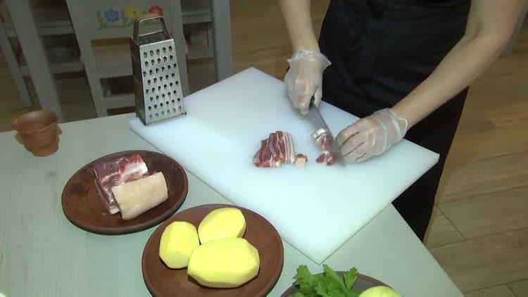 couper la viande en tranches