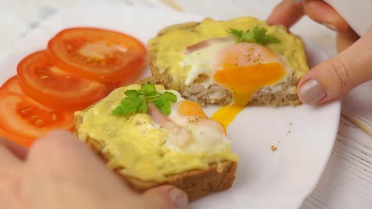 servir des sandwichs chauds