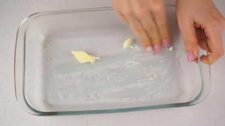 lubrifier le formulaire avec de l'huile