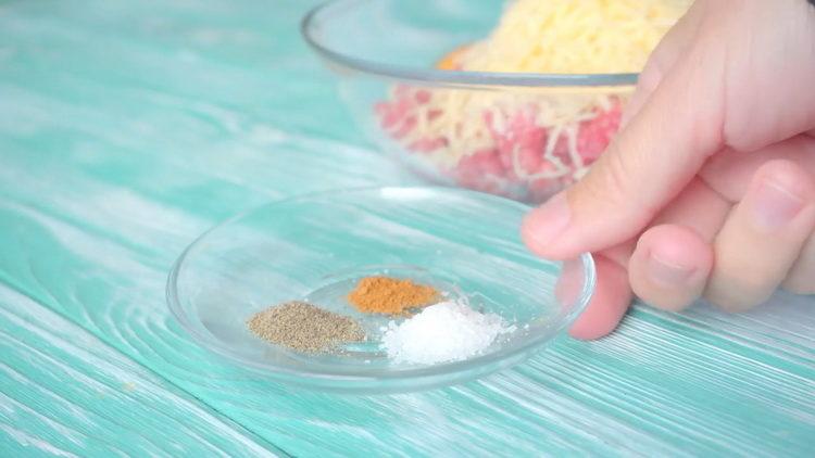 เตรียมเครื่องเทศ