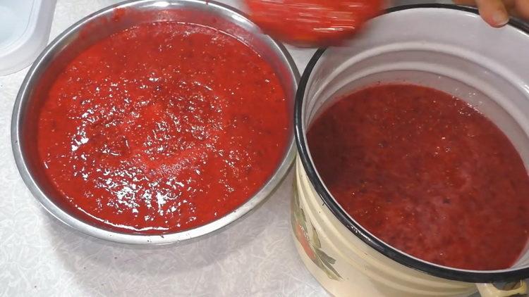 mélanger les ingrédients