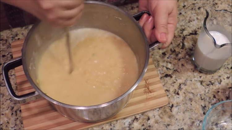 frământați cartofii piure