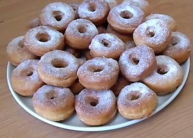 Rosquinhas de gengibre no kefir 