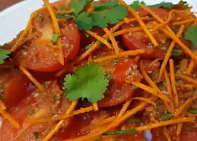 Um lanche ideal - Tomate georgiano помид