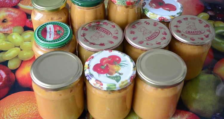 zucchini med mayonnaise til vinteren