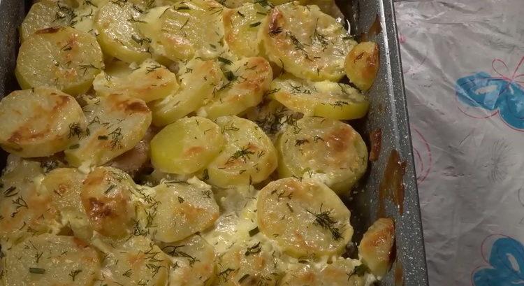 Porc rostit amb patates al forn