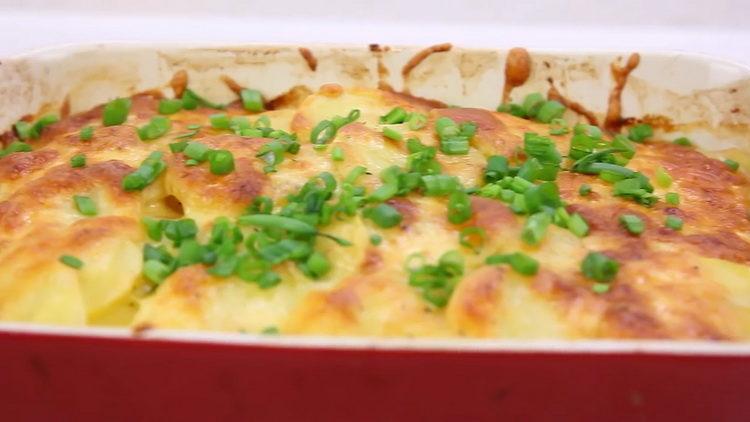 Französische Dauphine-Kartoffel