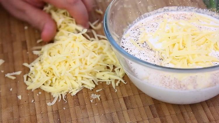 Mischen Sie die Zutaten