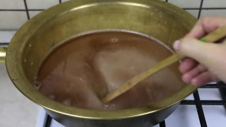 mettre le feu au jus de fraise