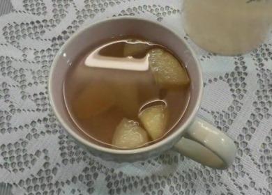 Un compot de gust proaspăt de mere