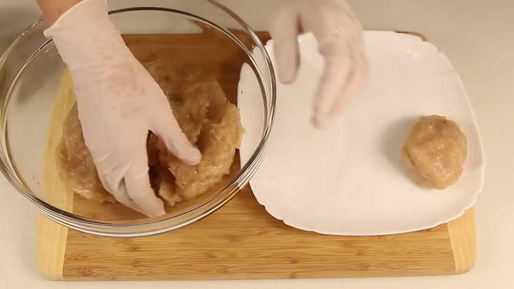 оформяме котлети