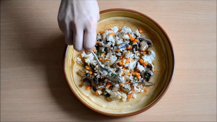 שים את המילוי