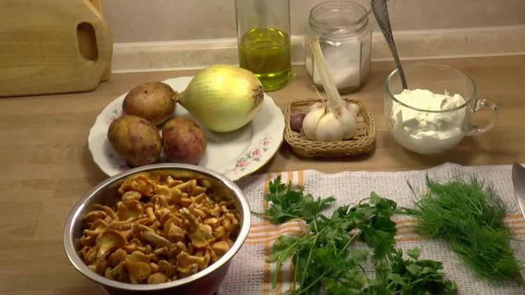 измийте и почистете гъбите