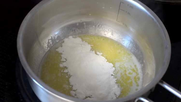 готвене сос бешамел