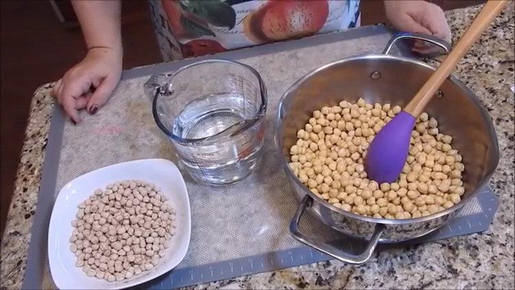La receta de deliciosos garbanzos