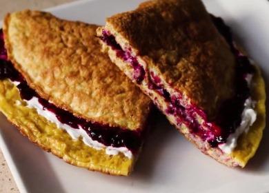 Enkel och hälsosam frukost  - 5 havregröt pannkaka pålägg