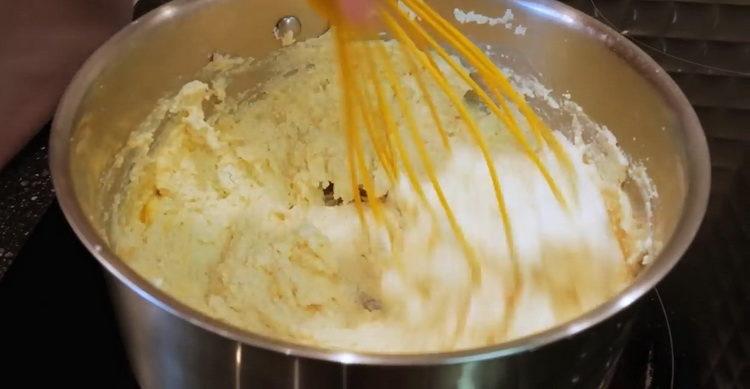 battre les ingrédients