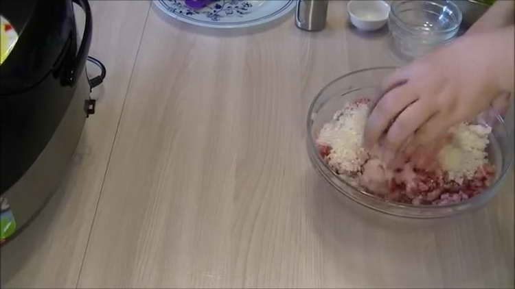 смесете каймата и ориза