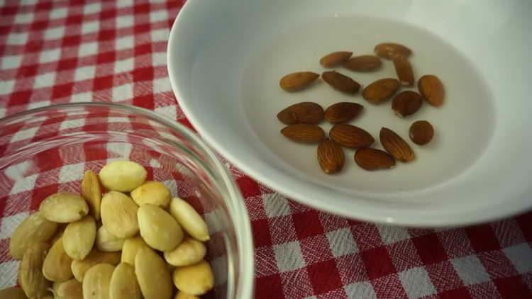 almendras limpias