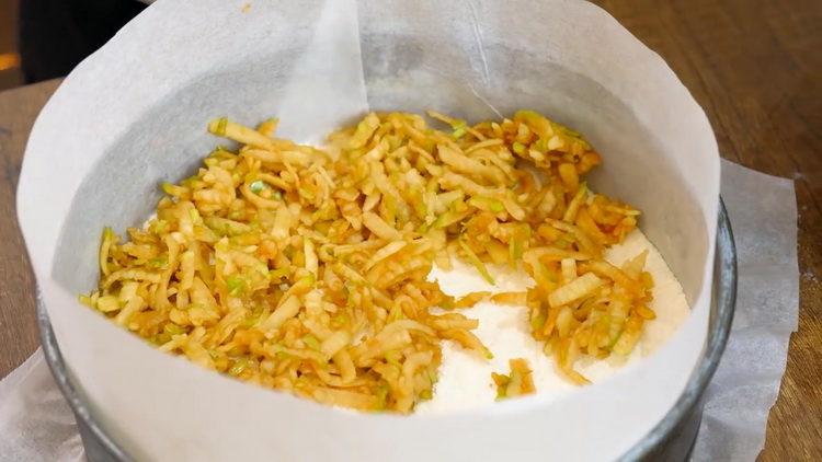 לשים תפוחים