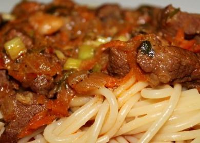 Sauce au porc savoureuse