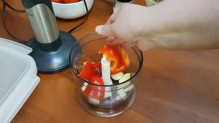 misture os ingredientes