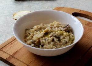 O rețetă simplă pentru risotto delicios de ciuperci
