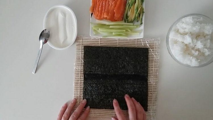 pregătiți frunzele