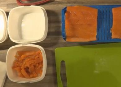 Madlavning af saltet fisk  coho-laks