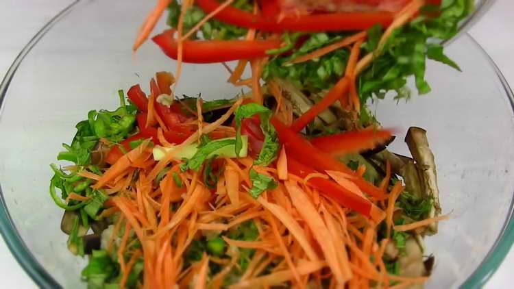 poslat zeleninu na lilek