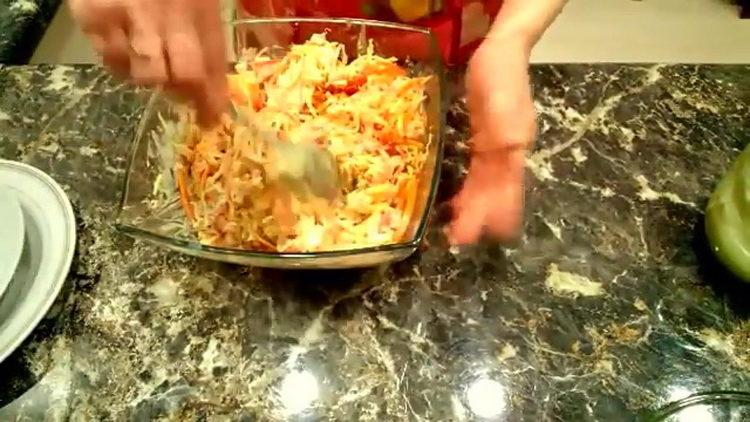 смесете съставките