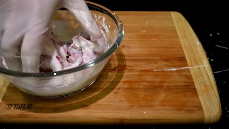 изпрати месото на туршия