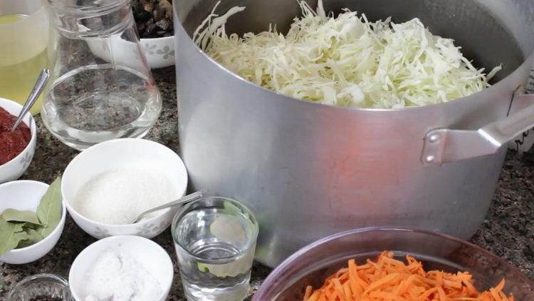 Как да готвя халаджия с гъби за зимата