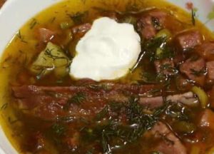 cea mai delicioasă rețetă pentru a face hodgepodge cu cârnați