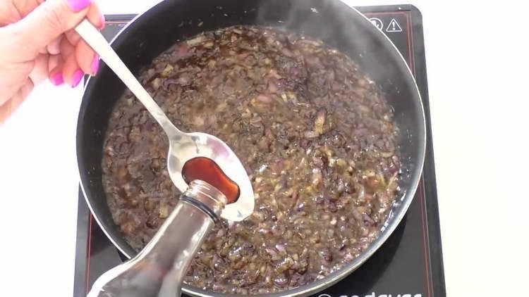 tilsæt balsamic eddike