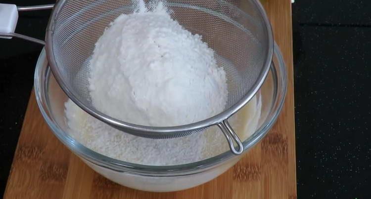 tamiser la farine
