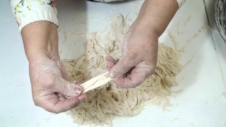 gentag proceduren med karamell