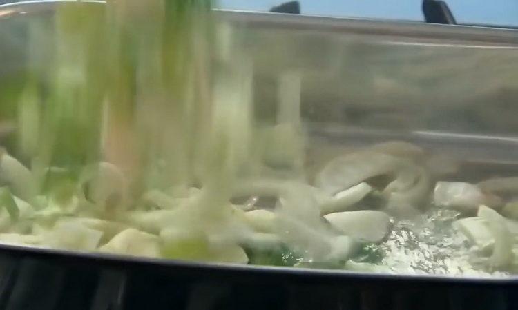 frite os ingredientes