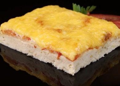 Gran cassola de carn picada de pollastre