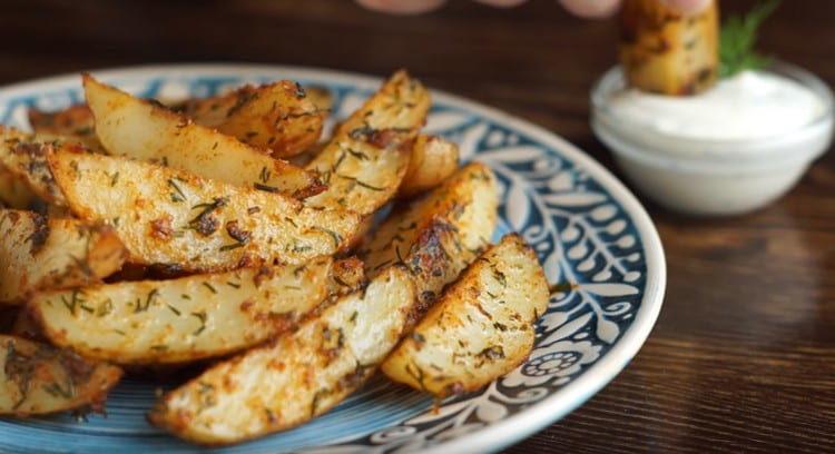 Idaho kartofler i henhold til denne opskrift er utroligt velsmagende.