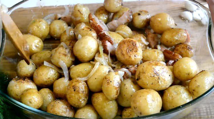 Canviem les patates a la forma.