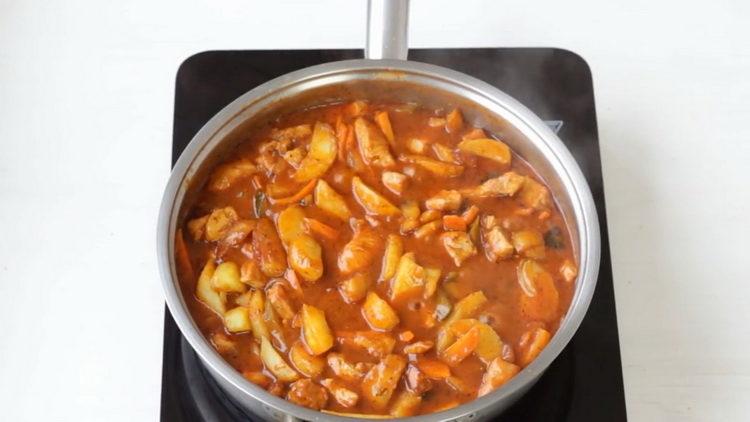 amestecă ingredientele