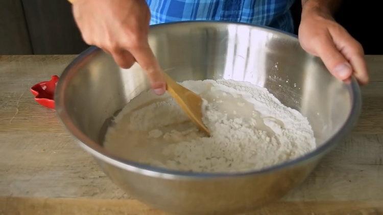 misture os ingredientes