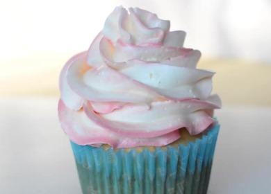 Crema de proteine-unt  pentru decorarea tortului