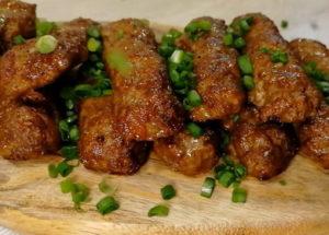 Chevapchichi la cuptor conform unei retete pas cu pas cu fotografii