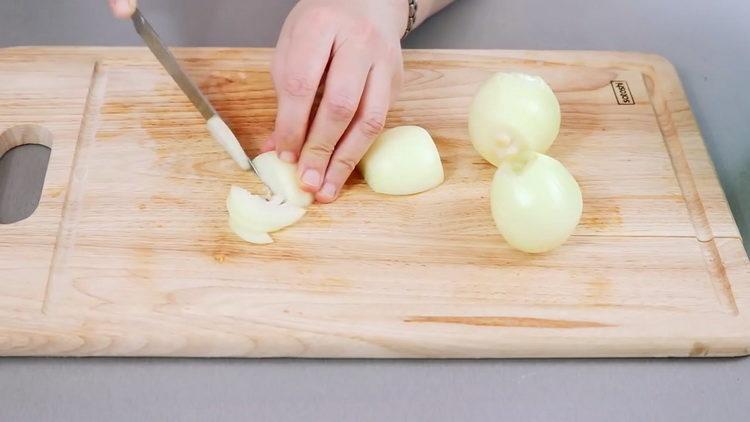 нарязваме лука