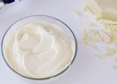 Bedste ganache  hvid chokolade opskrift