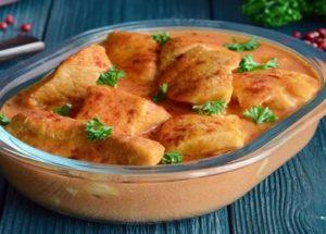 cooking delicious turkey goulash