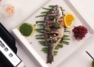 matlagning mjukt dorado på grillen