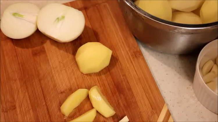 trossejar les patates